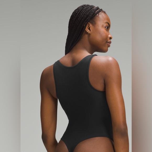 NWT Lululemon Wundermost Ultra-Soft Nulu Square-Neck Sleeveless Bodysuit - Picture 2 of 15